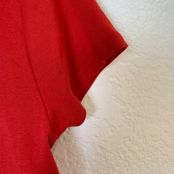 Bioworld Ghost Face Tee Shirt Womens Medium Red Scream Horror Movie Halloween - Picture 7 of 11